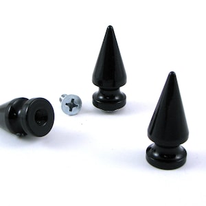 Giant 1-3/4&quot; (size 45) Tree Spike in Powder Coated Black for Heavy Duty Projects, Single Spike, StudsAndSpikes