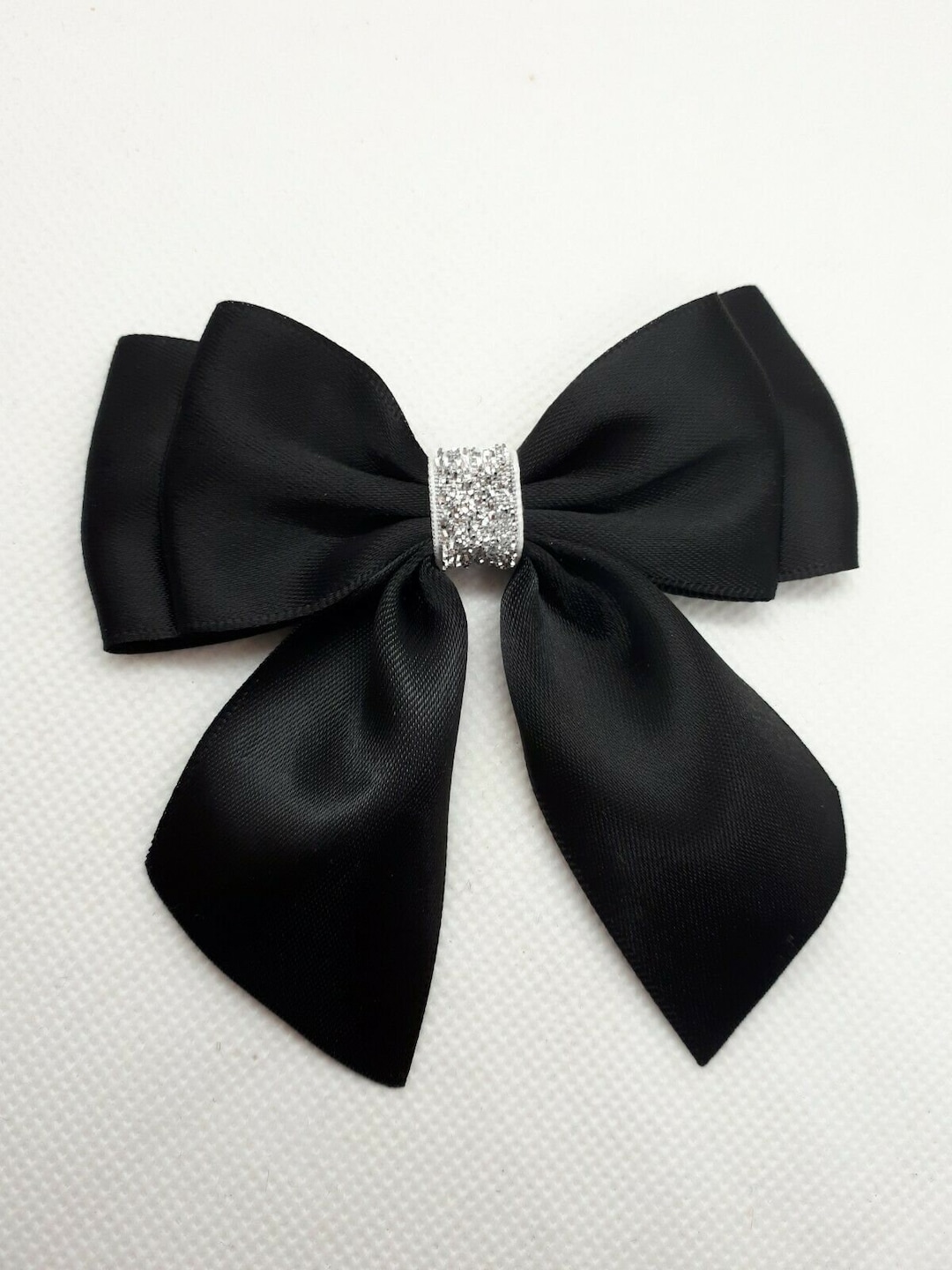 4 Rollen Satinband Schwarz 10mm X 23m - Geschenkband Für Hochzeit & Deko