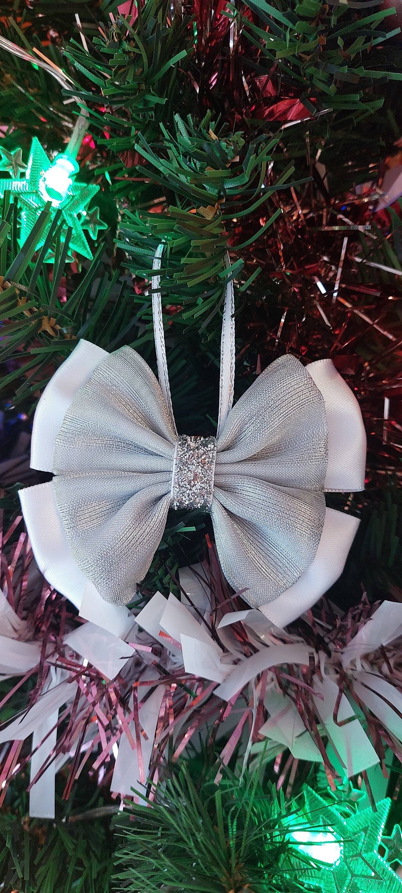 Gukasxi 50 fiocchi regalo fiocchi decorativi per regali di Natale