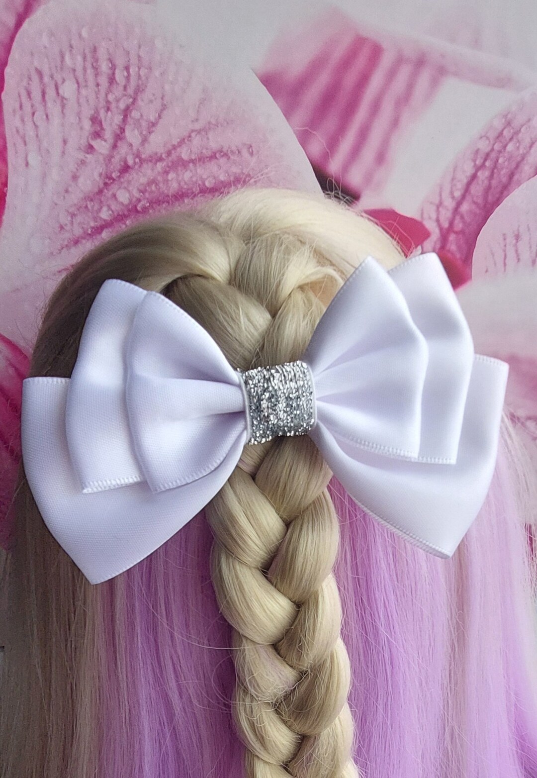Slfline Bowclip Bright White