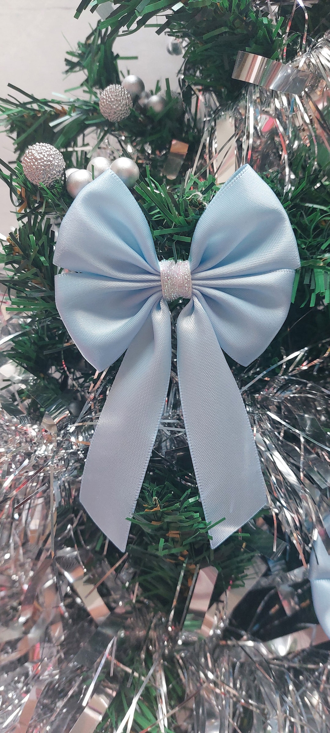 Baby Blue Christmas Tree