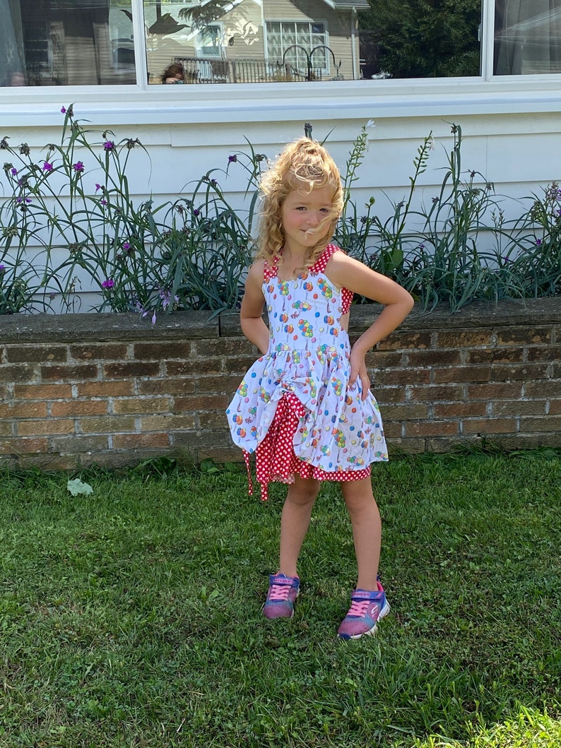 Curious inspired dress size newborn to girls 8 LIMITED Etsy