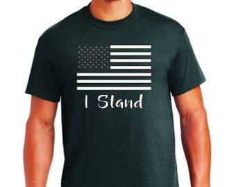 I stand  Men's Shirt
