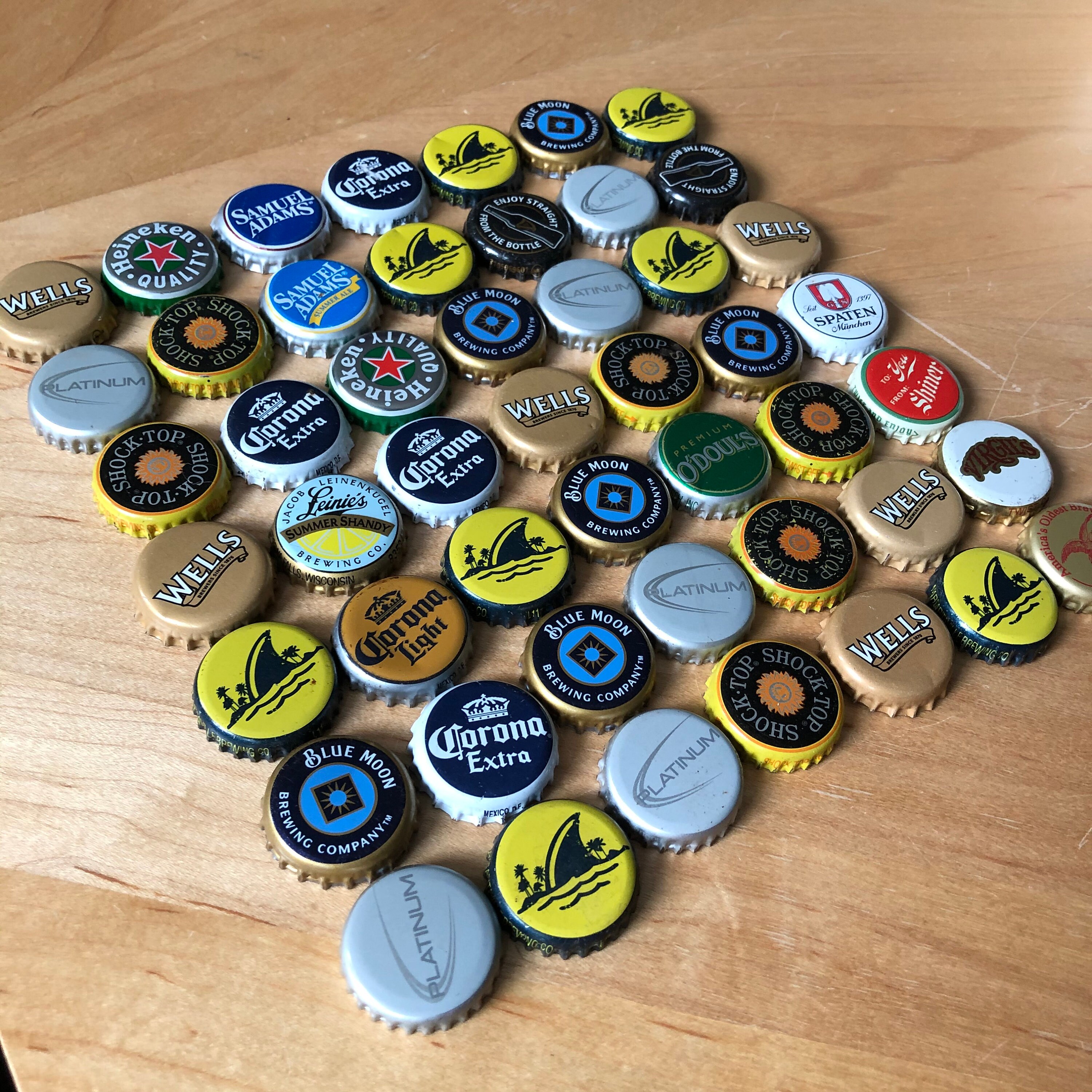 49 Assorted Beer Bottle Caps non craft beer. Beer Bottle Etsy