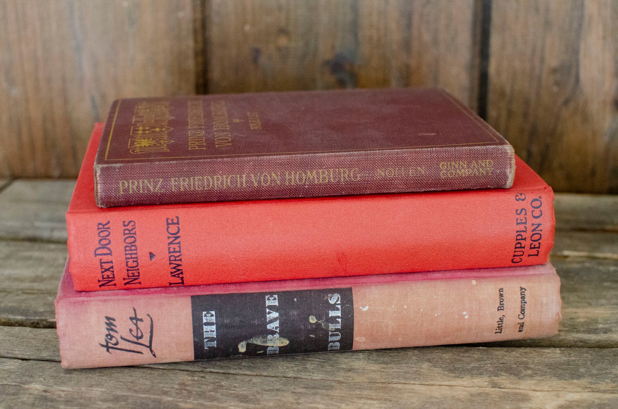 Vintage Book Bundle French Country Book Decor vintage books Etsy