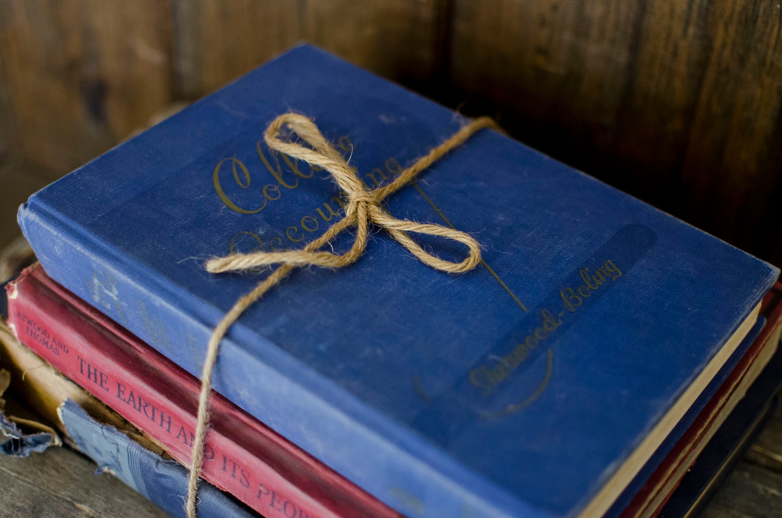 Vintage Book Bundle French Country Book Decor Vintage Books Etsy