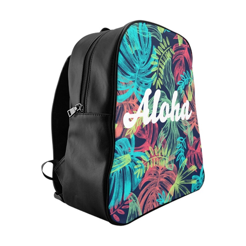 tropical backpack for school
