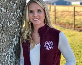 Monogram Fleece Vest