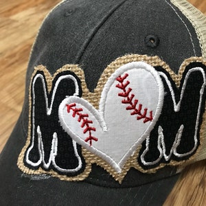 Baseball Mom Cap Hat