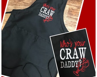 Who's Your Craw Daddy Apron