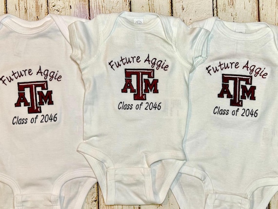 Future Aggie Baby Bodysuit or T-Shirt with Class Year