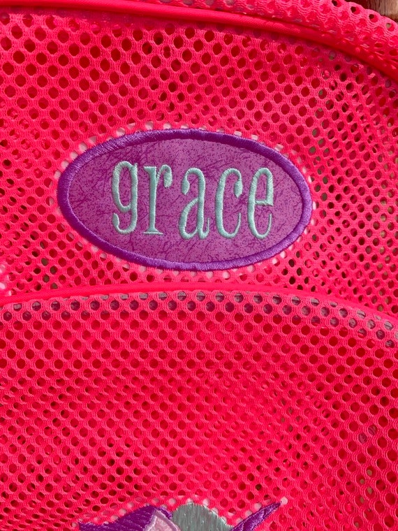 mesh unicorn backpack