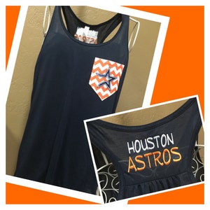 Houston Astros Racerback Loose Tank