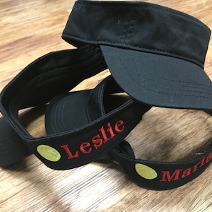 Tennis Visor Personalized
