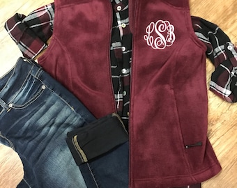 Monogram Fleece Vest