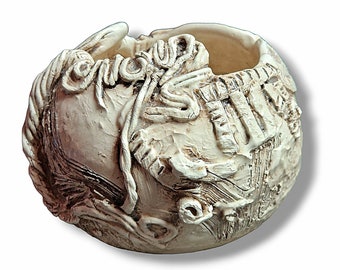 Vasetto di Ceramica Siciliana Bomboniera Le Ceramiche di Ketty Messina