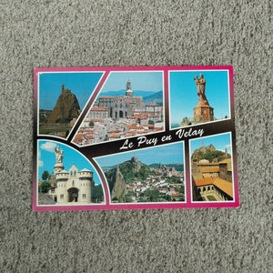 Postcard of Le Puy en Velay, France