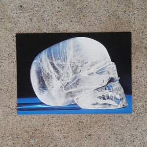 British Museum Postcard: Skull of rock crystal