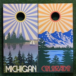 Cornhole Game by ColoradoJoes Michigan And Colorado Lake Life