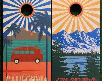 Cornhole Game by ColoradoJoes Colorado and California Sunburst