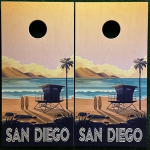 Cornhole Game by ColoradoJoes San Diego Beach