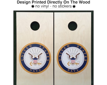 Cornhole Game by ColoradoJoes United States Navy