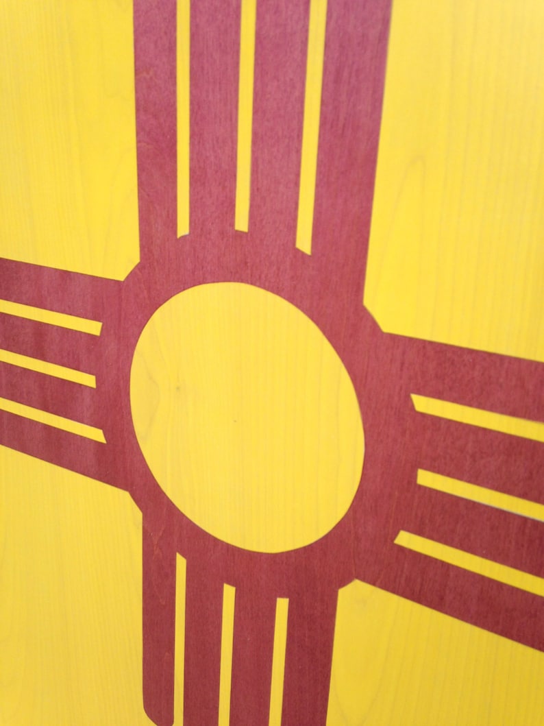 Cornhole Game by ColoradoJoes New Mexico Flag and United States Flag