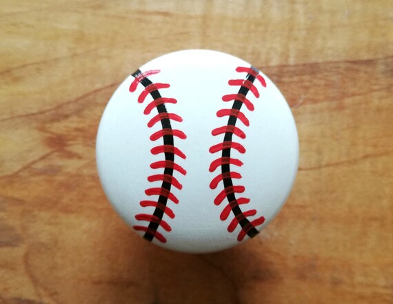 Baseball Drawer Knobs For Dresser Baseball Knobs Dresser Etsy