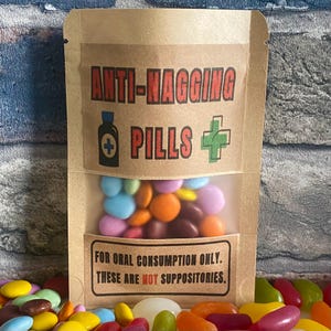 Anti - Nagging sweets | Joke gift | Novelty sweet bag | Funny birthday gift | chocolate treat bag | Joke chocolate | joke Christmas stocking