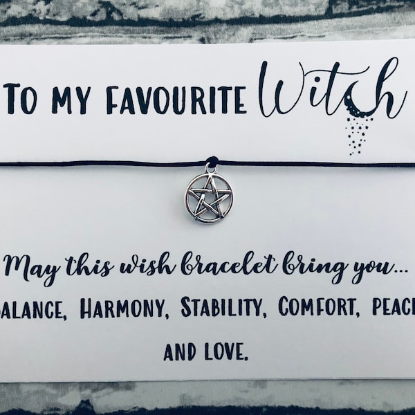 To my favourite witch. Gift for a witch. Balance, Harmony, stability, comfort, peace and love. Thoughtful gift to let someone know you care.