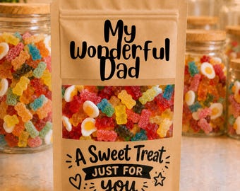 My wonderful Dad gift | pick and mix | Dad Birthday gift | Dad Christmas gift | thank you Dad gift | uplifting Dad gift | new Dad gift |