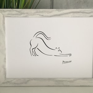Impression d’art mural Cat A4. Imprimé sur carte de qualité 260gsm 210x297mm.