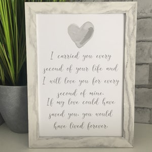 Mémoire aimante Angel baby print A4 impression d’art mural. Imprimé sur carte de qualité 260gsm 210x297mm.