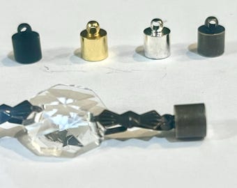 12- MAGNETS-Oil Rubbbed Bronze -Small Magnets for DIY Magnetic Crystals/ Hangings/ Tiny Hanging Connectors