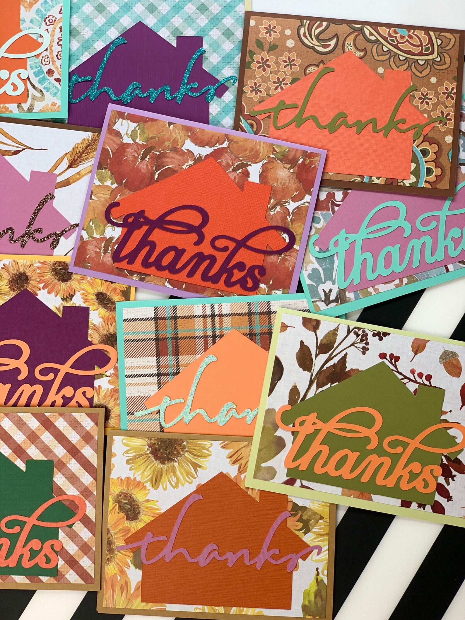 Thank You House Greetings Realtor Thanks Cards Thanksgiving Etsy