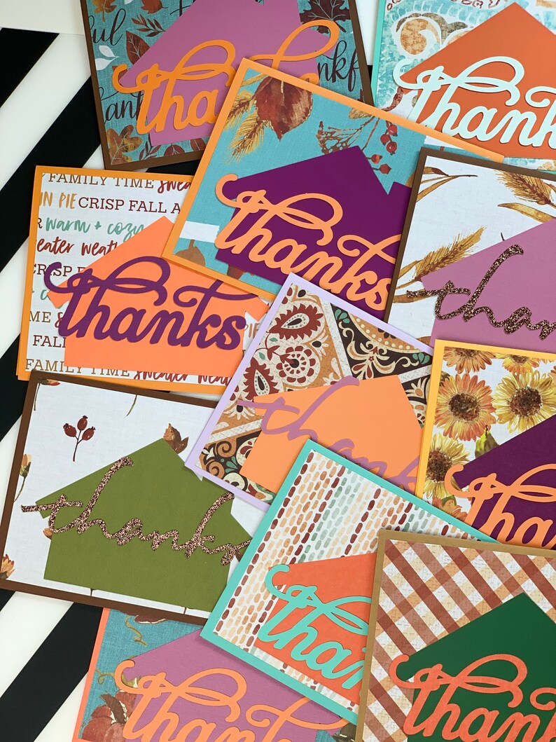 Thank You House Greetings Realtor Thanks Cards Thanksgiving Etsy