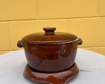 Old Hickory Cookware, Duchess Pattern, Heat Resistant, Made in USA