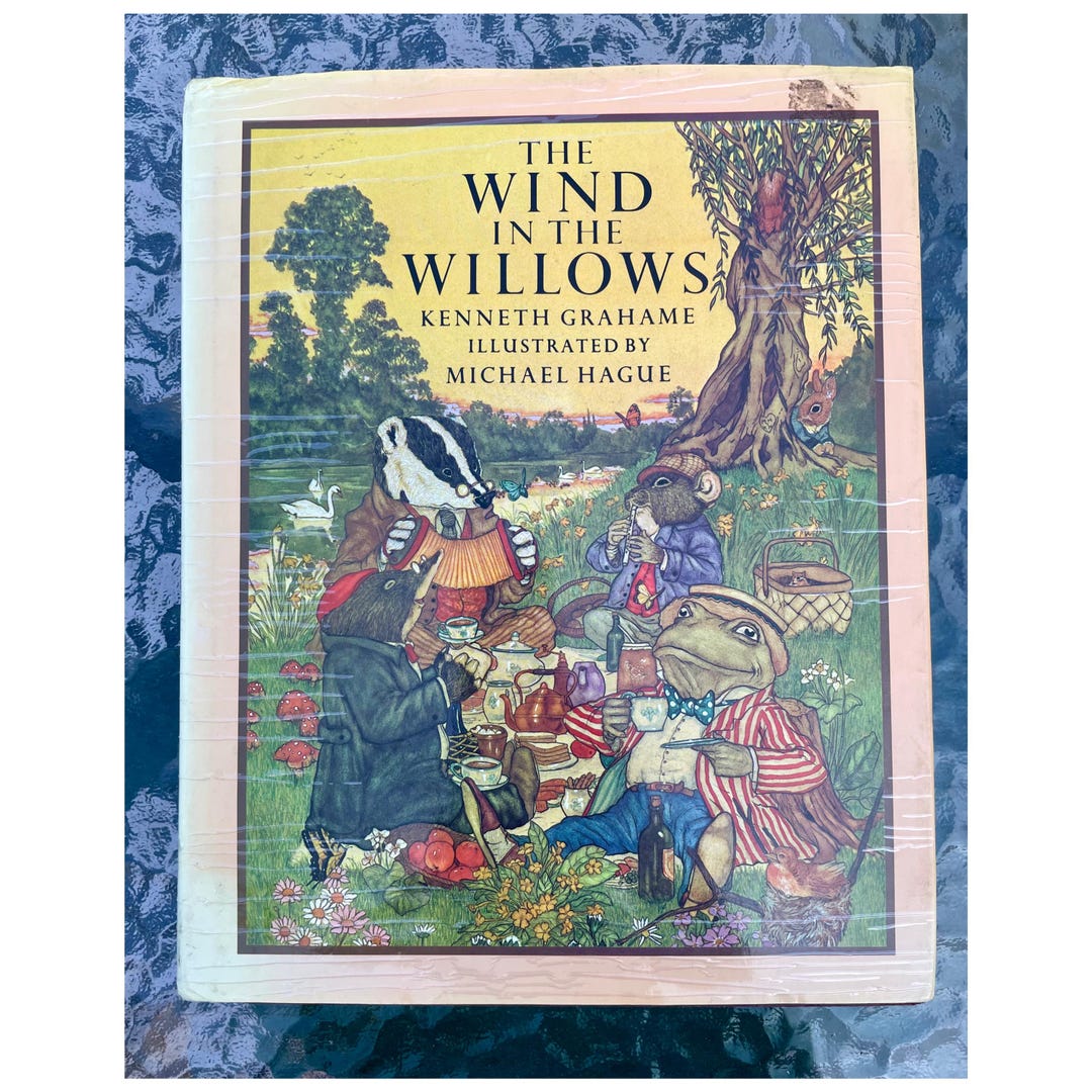 The Wind in the Willows by Kenneth Grahame, Vintage Children’s Book ...