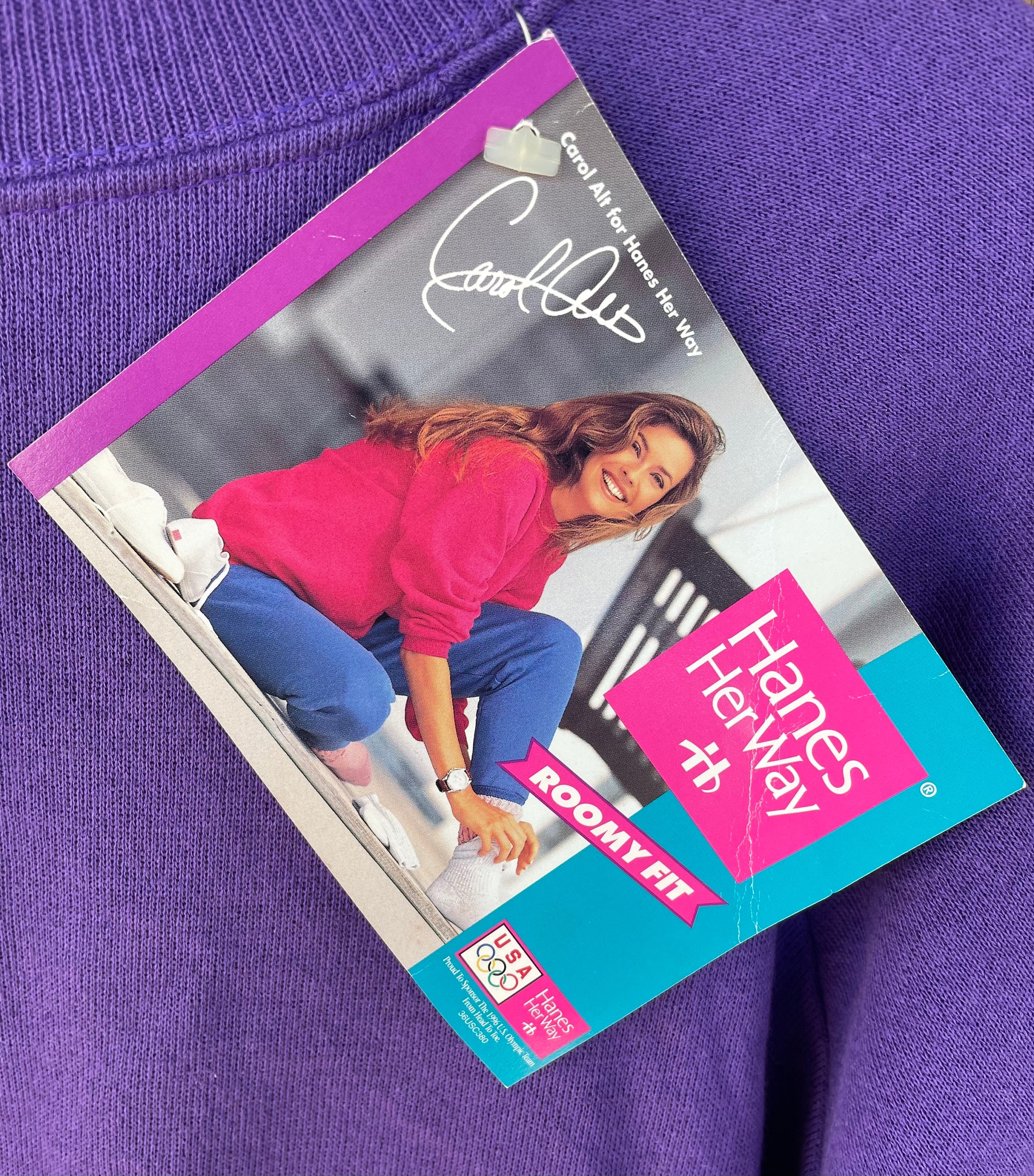90s〜 hanes activewear purple sweat 90s〜 hanes activewear purple sweat トップス