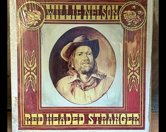 Willie Nelson Red Headed Stranger LP KC 33482 Orig 1975