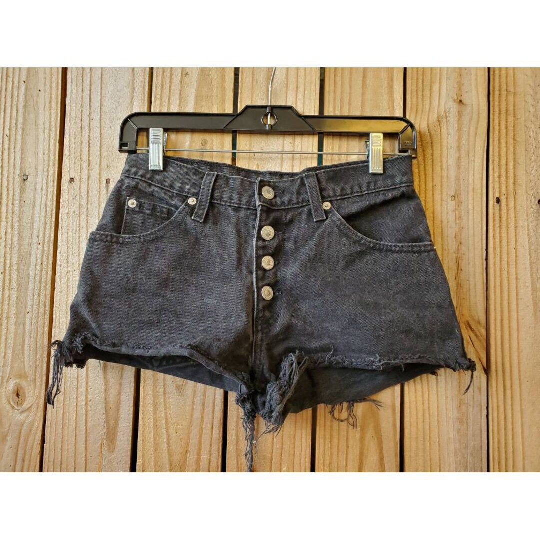 Vintage High Waisted Black Denim Jordache Button Fly Denim - Etsy