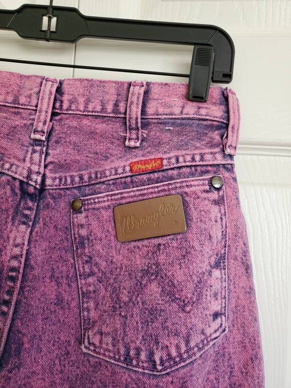 Vintage 80s 90s Wrangler Hot Pink Acid 