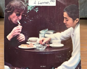 John Lennon "Nobody Told Me" 1983 Polydor 45rpm VG Store Stock