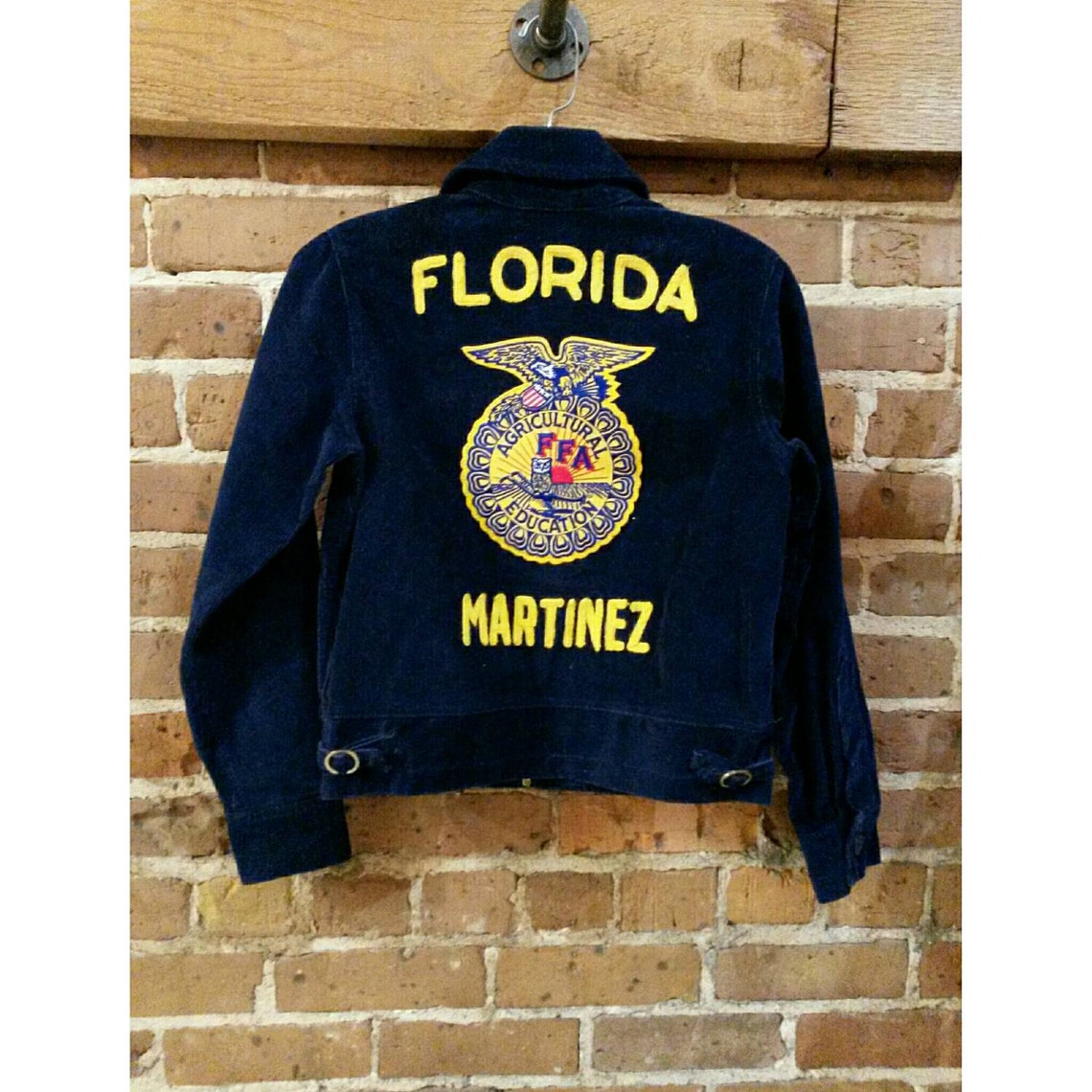Vintage FFA corduroy Jacket Martinez Florida | Etsy