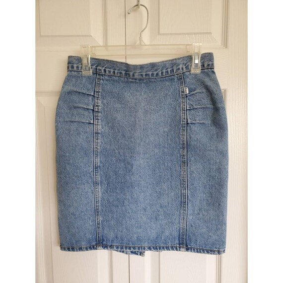 Vintage High Waisted Guess Denim Skirt Size 31 80s 90s Denim | Etsy