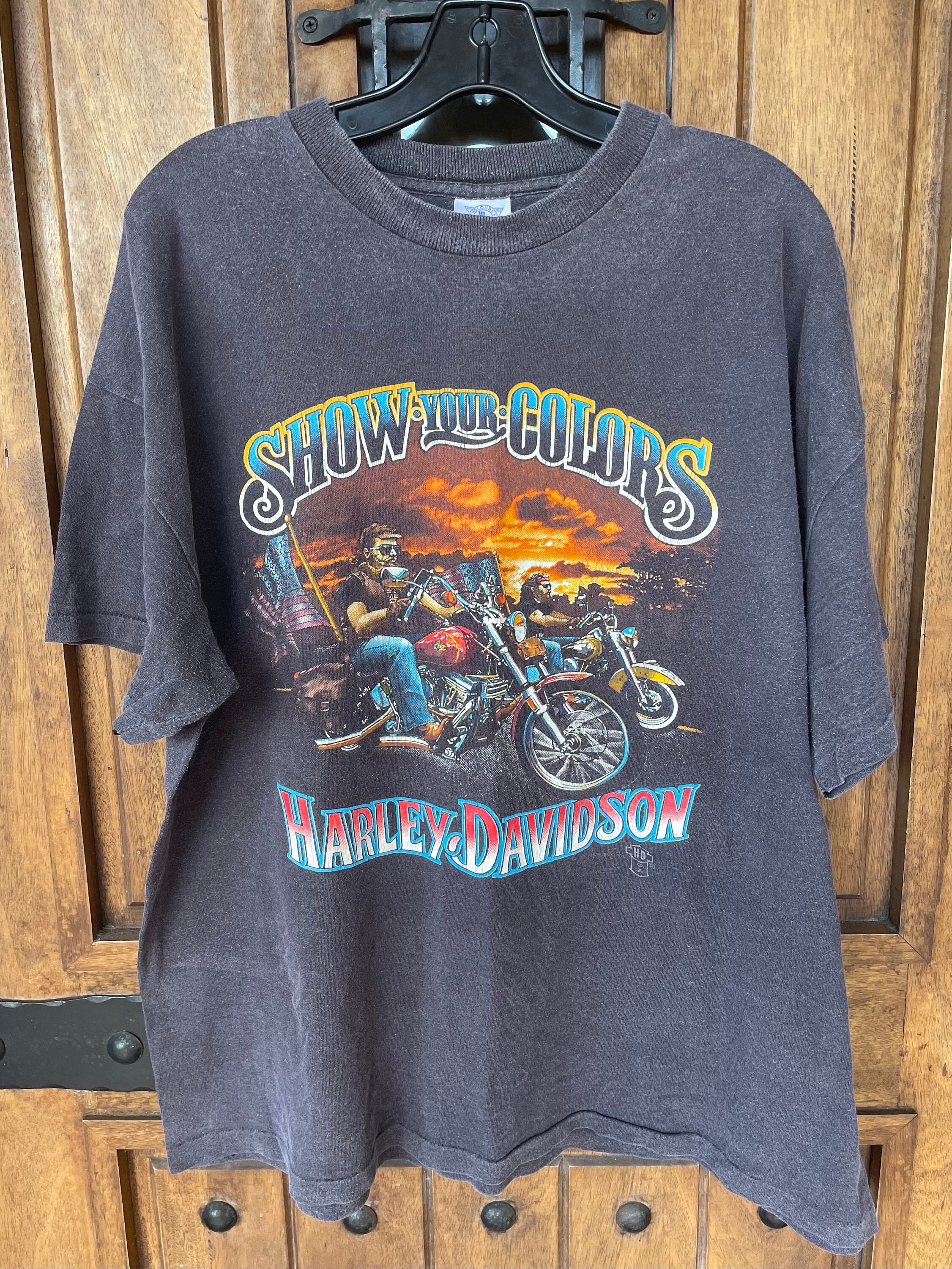 RARE Vintage Harley Davidson 1980s Funwear T Shirt
