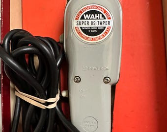Wahl Super 89 Tapper Barber Shop Clippers Work Great! - Etsy
