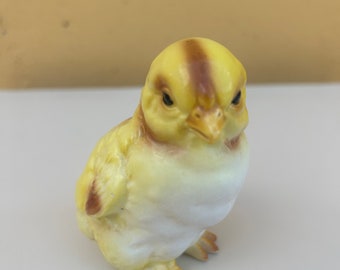 Vintage Chick Figurine or Sculpture, Lefton, Chicken, Made in Japan