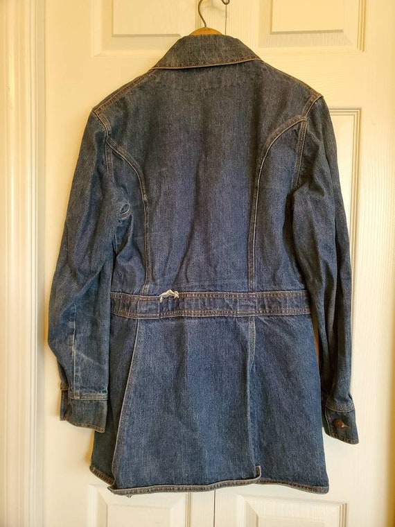 1970's vintage mens Levi's coat size medium - image 2