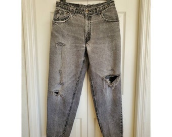 Destroyed Levi Jeans - Etsy